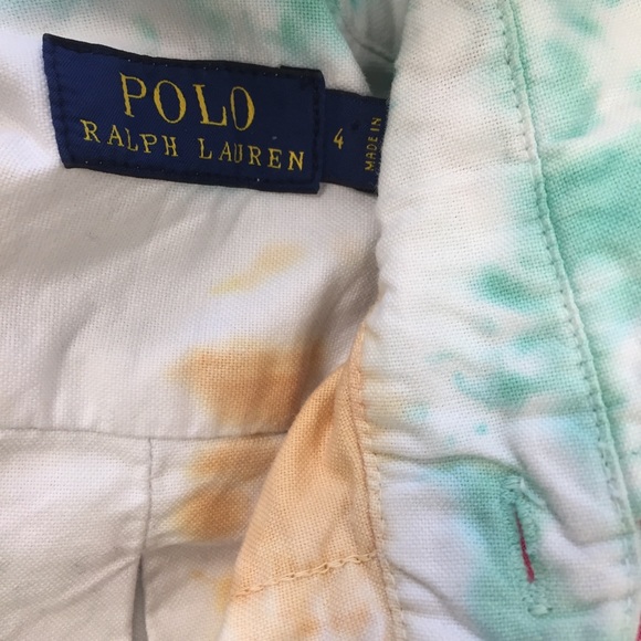 POLO sz 4 Tie-dye “big shirt” in thick cotton NWOT - Picture 5 of 11